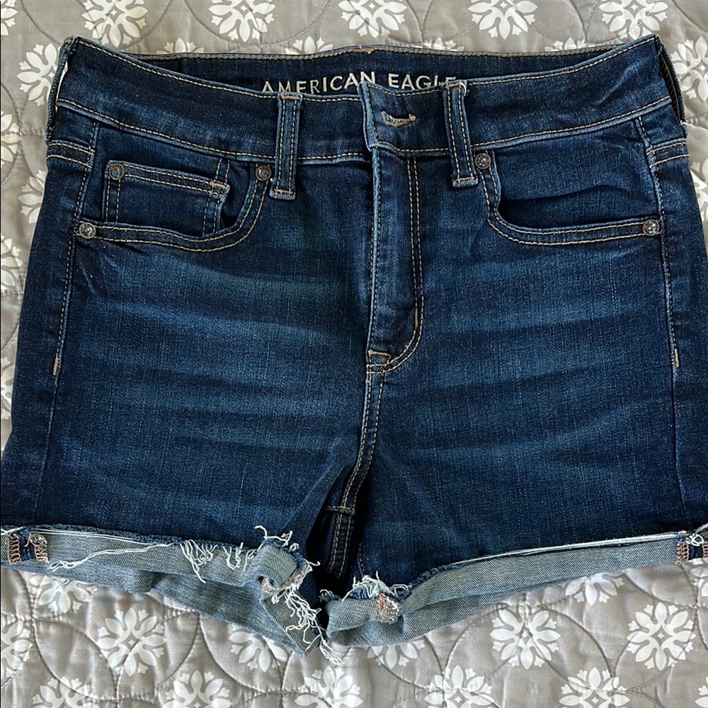American Eagle Outfitters Blue Jean Shorts Classic Design